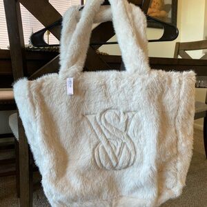 Victoria's Secret Soft Cream Tote Bag
